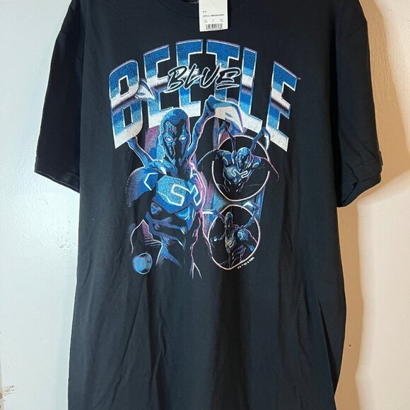 Dc Comic Blue Beatle Tshirt - Picture 1 of 4
